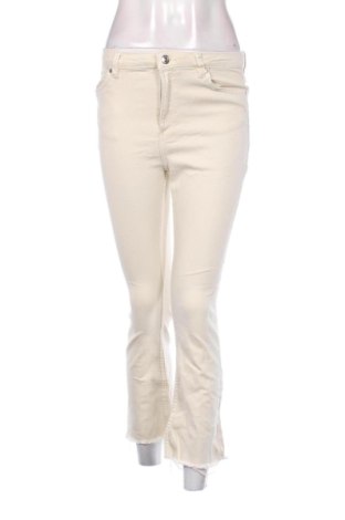 Dámské džíny  Bershka, Velikost S, Barva Krémová, Cena  389,00 Kč