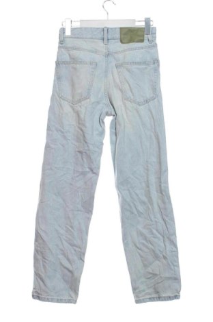Blugi de femei Bershka, Mărime S, Culoare Albastru, Preț 79,99 Lei