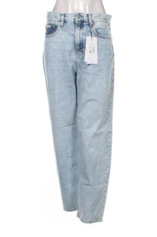 Дамски дънки Calvin Klein Jeans, Размер M, Цвят Син, Цена 61,35 €, #135865852