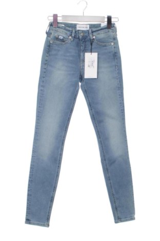 Дамски дънки Calvin Klein Jeans, Размер XS, Цвят Син, Цена 85,89 €