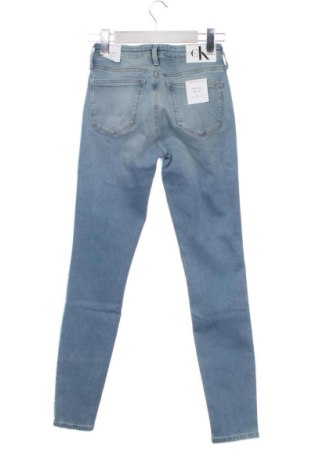 Дамски дънки Calvin Klein Jeans, Размер XS, Цвят Син, Цена 85,89 €