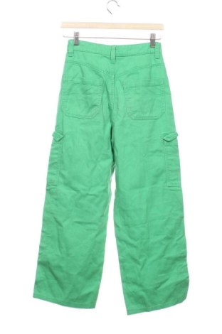 Дамски дънки H&M Divided, Размер XS, Цвят Зелен, Цена 7,38 €