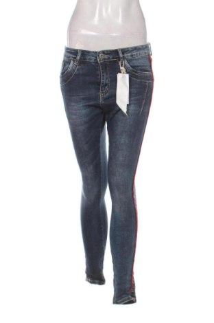 Damskie jeansy Jewelly, Rozmiar S, Kolor Niebieski, Cena 250,99 zł