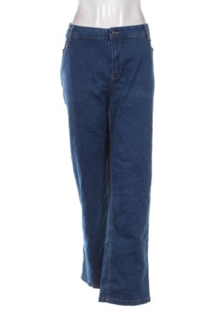 Damskie jeansy Laura Torelli, Rozmiar 3XL, Kolor Niebieski, Cena 78,99 zł