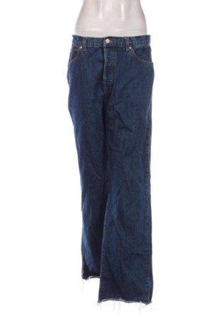 Blugi de femei Mango, Mărime L, Culoare Albastru, Preț 88,62 Lei