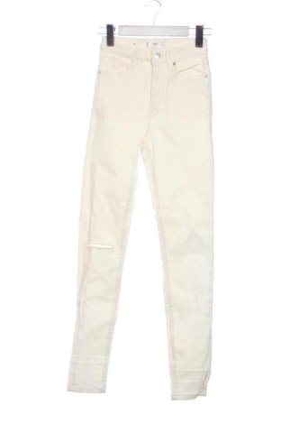 Γυναικείο Τζίν Mango, Μέγεθος XXS, Χρώμα Λευκό, Τιμή 17,36 €