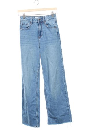 Blugi de femei Reserved, Mărime XS, Culoare Albastru, Preț 77,30 Lei