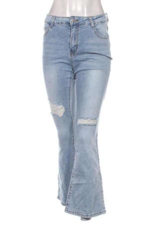 Damskie jeansy SHEIN, Rozmiar M, Kolor Niebieski, Cena 51,99 zł