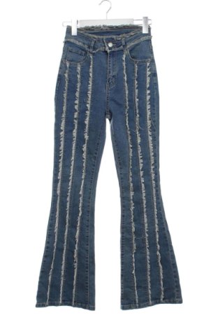 Damskie jeansy SHEIN, Rozmiar XXS, Kolor Niebieski, Cena 46,99 zł