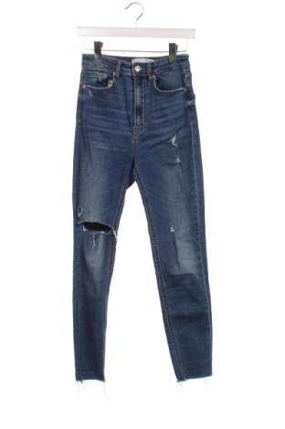 Dámské džíny  Stradivarius, Velikost XS, Barva Modrá, Cena  425,00 Kč