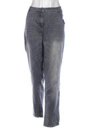 Γυναικείο Τζίν Ulla Popken, Μέγεθος 4XL, Χρώμα Γκρί, Τιμή 13,99 €