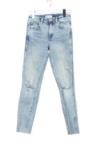 Γυναικείο Τζίν Zara, Μέγεθος XS, Χρώμα Μπλέ, Τιμή 13,81 €