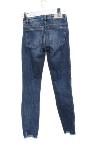 Дамски дънки Zara, Размер XS, Цвят Син, Цена 13,81 €
