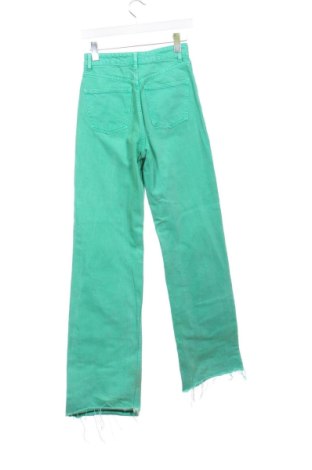 Damen Jeans Zara, Größe XS, Farbe Grün, Preis 15,99 €