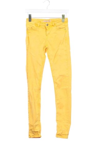 Дамски дънки Zara, Размер XS, Цвят Жълт, Цена 14,00 €