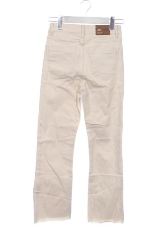 Női farmernadrág Zara, Méret XXS, Szín Ekrü
, Ár 7 099 Ft