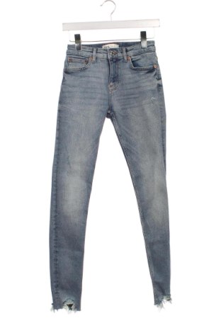 Дамски дънки Zara, Размер XXS, Цвят Син, Цена 13,81 €