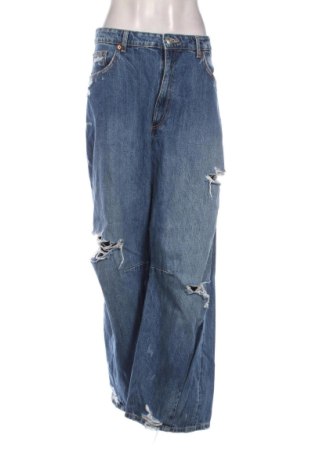 Dámske džínsy  Zara, Veľkosť XL, Farba Modrá, Cena  16,95 €