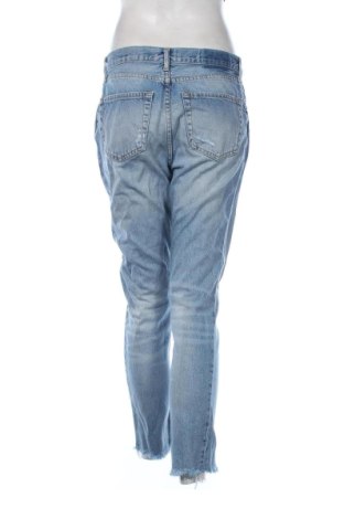 Damskie jeansy Zara, Rozmiar L, Kolor Niebieski, Cena 75,02 zł