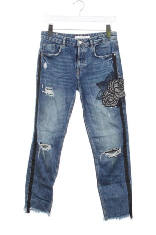 Damskie jeansy Zara, Rozmiar M, Kolor Niebieski, Cena 75,02 zł