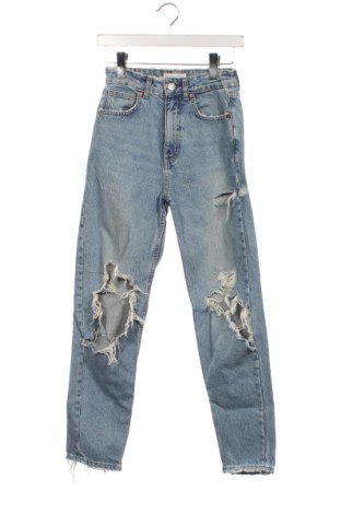 Γυναικείο Τζίν Zara, Μέγεθος XXS, Χρώμα Μπλέ, Τιμή 14,00 €