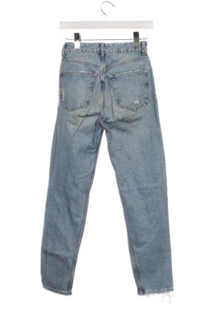 Γυναικείο Τζίν Zara, Μέγεθος XXS, Χρώμα Μπλέ, Τιμή 14,00 €
