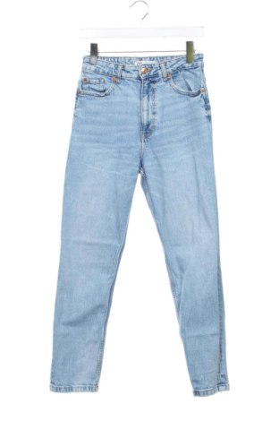 Damskie jeansy Zara, Rozmiar S, Kolor Niebieski, Cena 42,99 zł