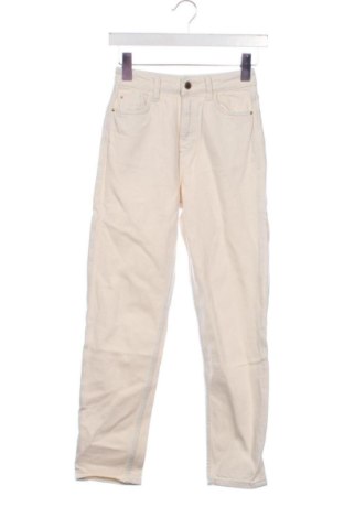 Damen Jeans Zara, Größe XXS, Farbe Ecru, Preis 13,81 €