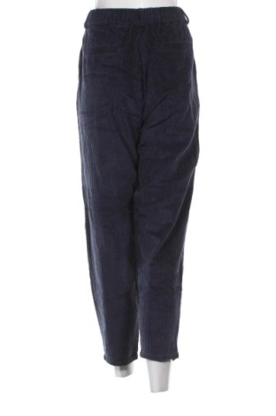 Γυναικείο κοτλέ παντελόνι Mile, Μέγεθος S, Χρώμα Μπλέ, Τιμή 15,00 €