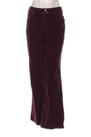 Pantaloni de velvet de femei Unbranded, Mărime XL, Culoare Mov, Preț 91,99 Lei