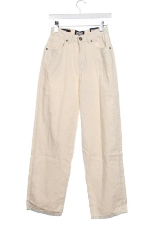 Damskie sztruksy Urban Classics, Rozmiar XS, Kolor ecru, Cena 207,99 zł
