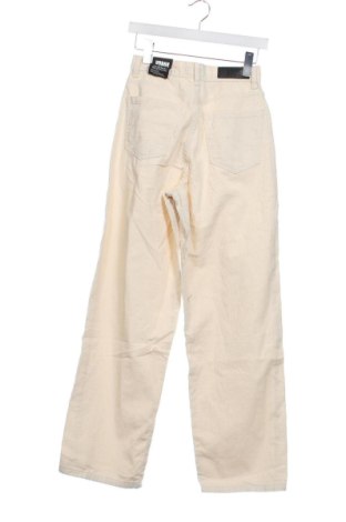 Damskie sztruksy Urban Classics, Rozmiar XS, Kolor ecru, Cena 207,99 zł