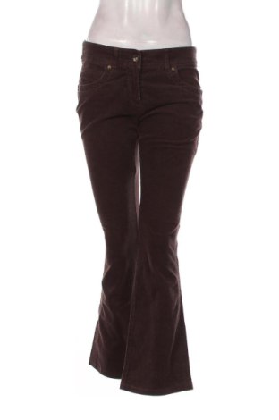 Pantaloni de velvet de femei Yessica, Mărime M, Culoare Maro, Preț 77,31 Lei