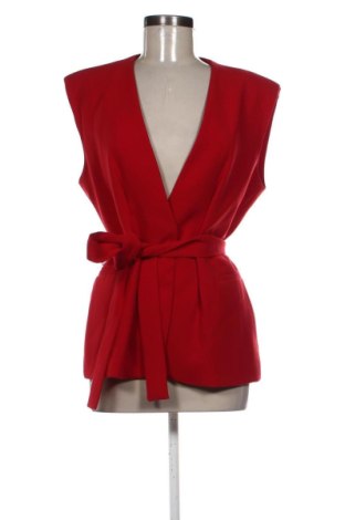 Vestă de femei Zara, Mărime L, Culoare Roșu, Preț 196,99 Lei