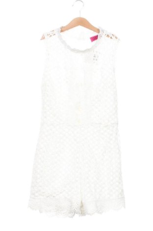 Kurzer Damenoverall Boohoo, Größe XS, Farbe Weiß, Preis 20,00 €