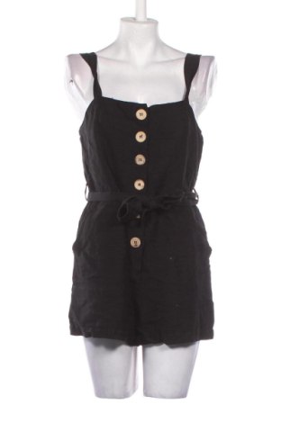 Kurzer Damenoverall Mango, Größe L, Farbe Schwarz, Preis 13,79 €