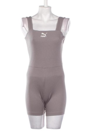 Kurzer Damenoverall PUMA, Größe S, Farbe Grau, Preis € 32,00