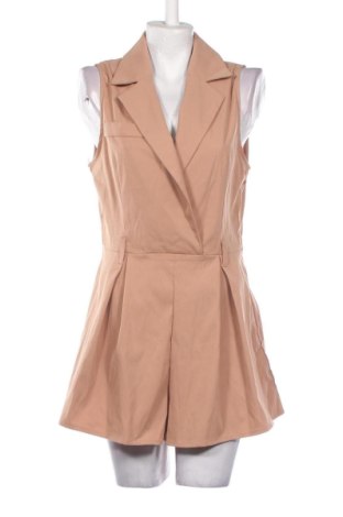 Női rövid overál SHEIN, Méret M, Szín Bézs, Ár 4 918 Ft