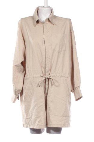 Kurzer Damenoverall SHEIN, Größe XXL, Farbe Beige, Preis 11,99 €