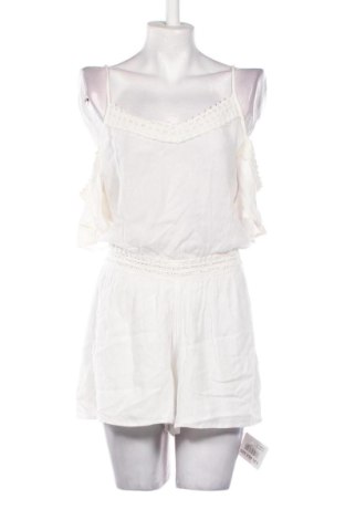 Kurzer Damenoverall Unbranded, Größe S, Farbe Weiß, Preis 19,95 €