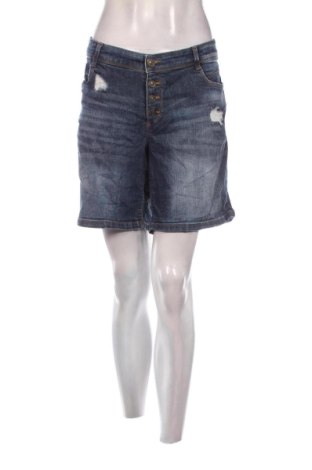 Pantaloni scurți de femei C&A, Mărime 3XL, Culoare Albastru, Preț 60,99 Lei