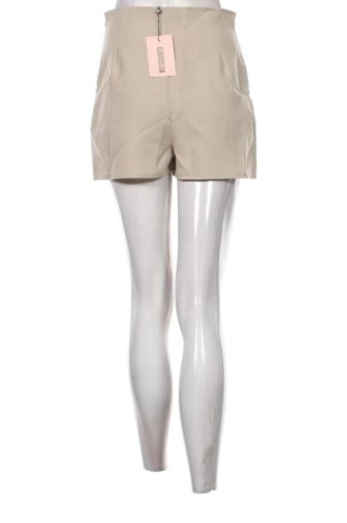 Γυναικείο κοντό παντελόνι Missguided, Μέγεθος S, Χρώμα Εκρού, Τιμή 14,99 €