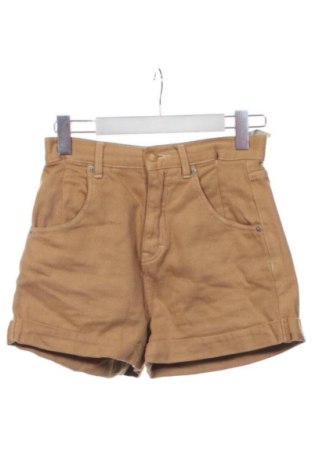 Дамски къс панталон Pull&Bear, Размер XS, Цвят Бежов, Цена 7,66 €