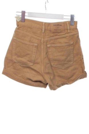 Дамски къс панталон Pull&Bear, Размер XS, Цвят Бежов, Цена 7,66 €