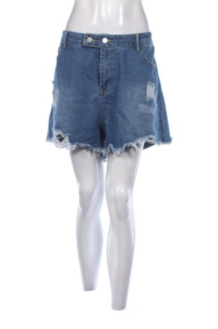 Дамски къс панталон SHEIN, Размер XXL, Цвят Син, Цена 7,15 €