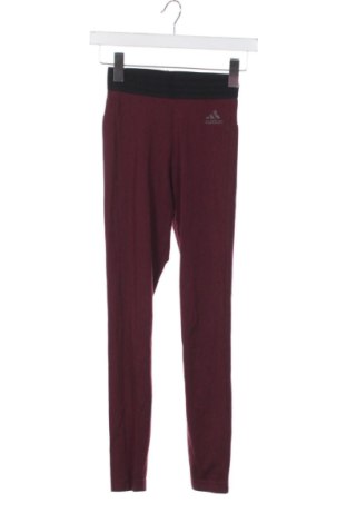 Damen Leggings Adidas, Größe XXS, Farbe Rot, Preis € 23,80