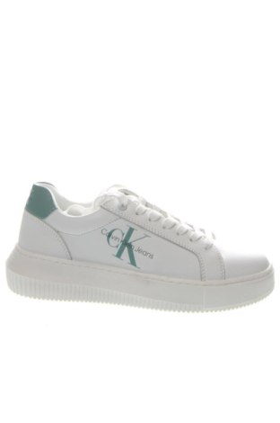 Γυναικεία παπούτσια Calvin Klein Jeans, Μέγεθος 37, Χρώμα Λευκό, Τιμή 77,99 €