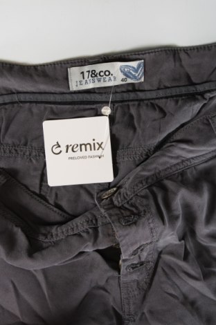 Dámské kalhoty  17 & Co., Velikost XL, Barva Šedá, Cena  269,00 Kč