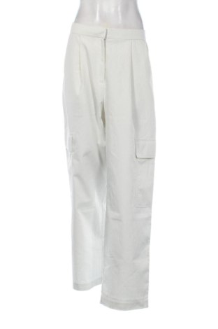 Pantaloni de femei Calvin Klein, Mărime L, Culoare Ecru, Preț 1.054,99 Lei