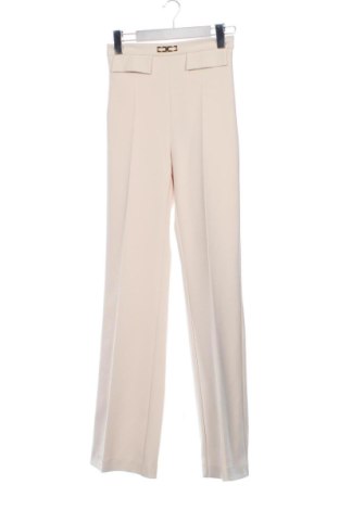 Dámské kalhoty  Elisabetta Franchi, Velikost XS, Barva Krémová, Cena  7 625,00 Kč
